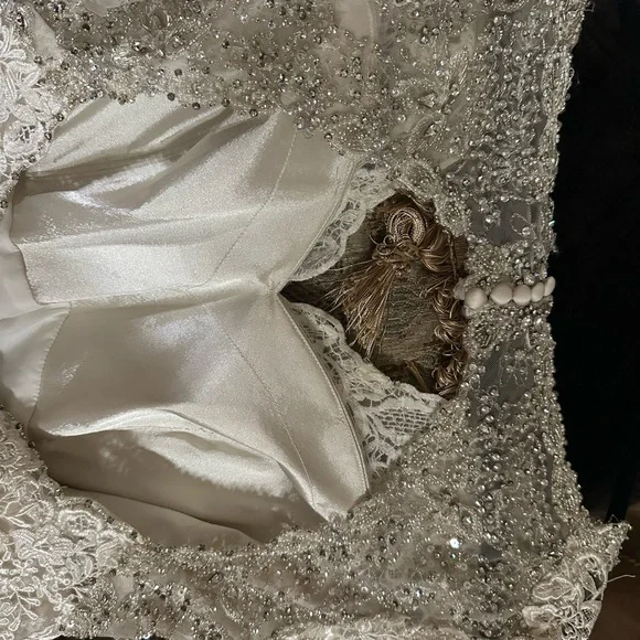 Elegant Lace Wedding Dress - Picture 7 of 10